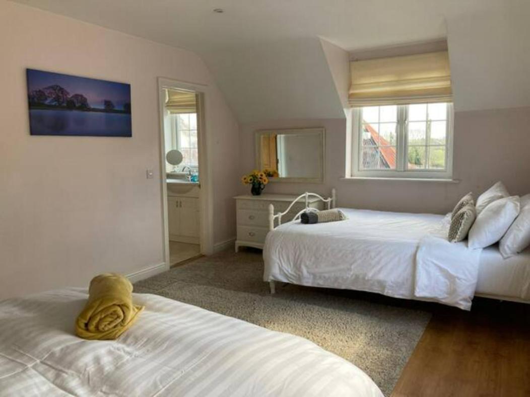 Langford Farmhouse - New Forest National Park Luxury 4Bd, Hot Tub, Cinema, 10 Acres Bartley Dış mekan fotoğraf
